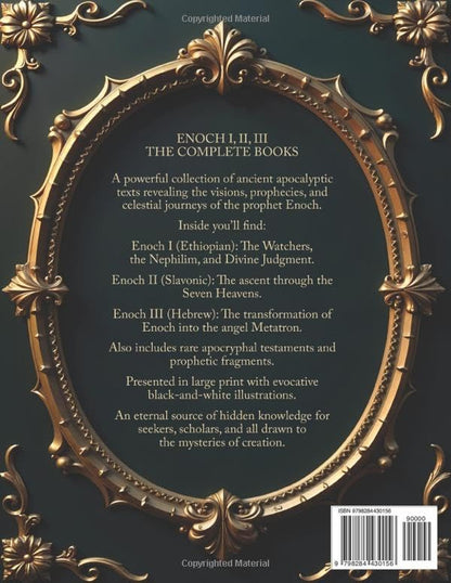 The Books of Enoch Complete – LARGE PRINT: Includes Enoch I-II-III, Noah, Dream