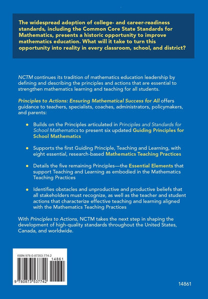 Principles to Actions: Ensuring Mathematical Success for All