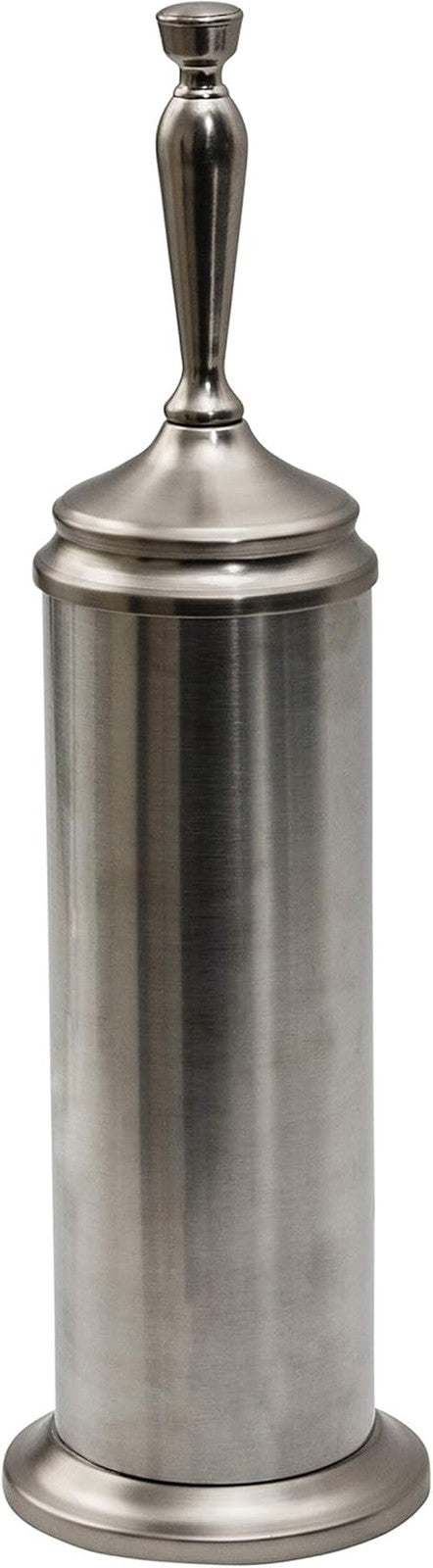 Adora Stainless Steel Toilet Brush with Holder, Bowl Scrubber with Durable Clean