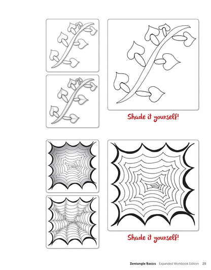 Zentangle Basics, Expanded Workbook Edition: a Creative Art Form Where All You N