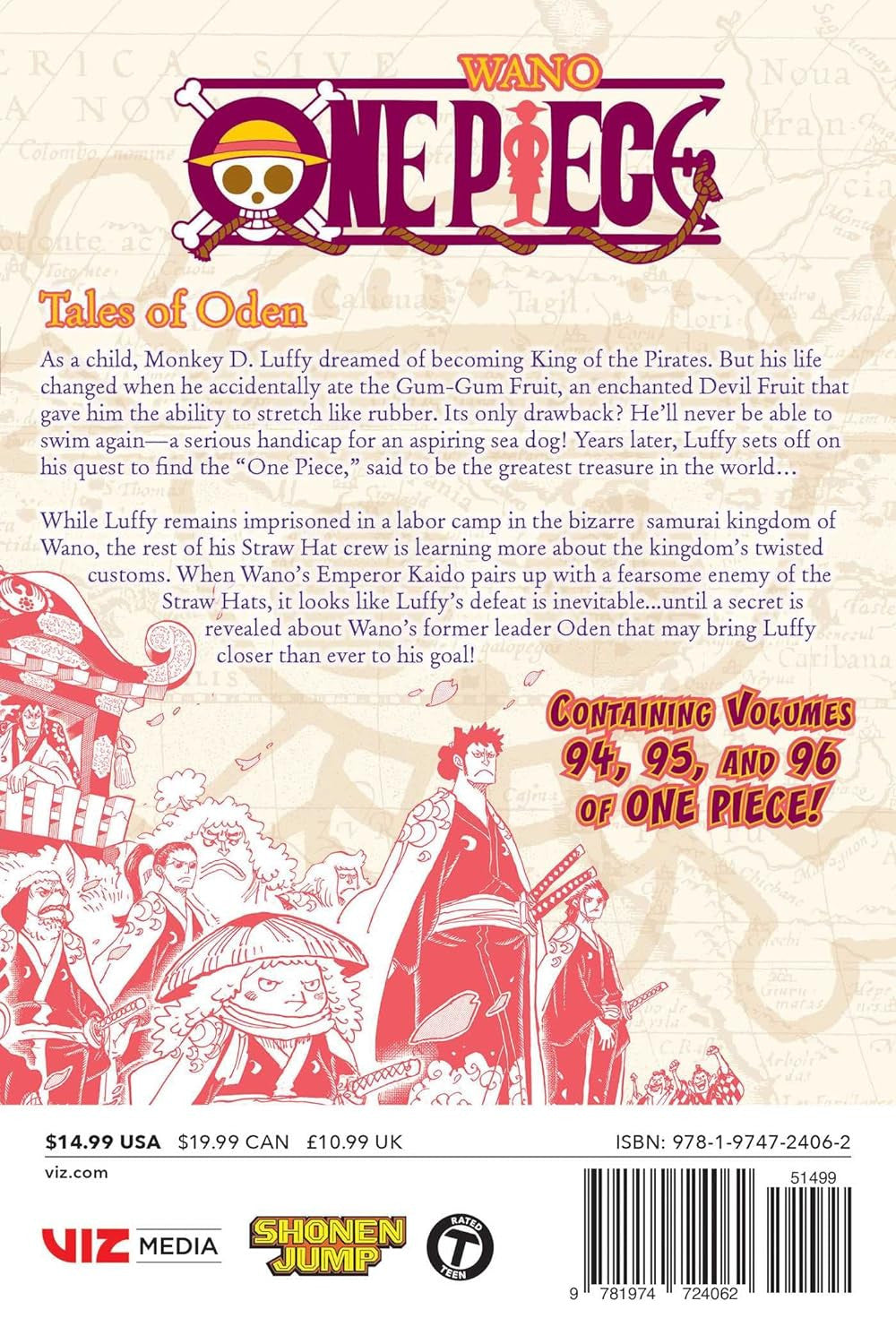 One Piece (Omnibus Edition), Vol. 32: Includes Vols. 94, 95 & 96 (32)