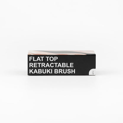 Retractable Foundation Self Tanner Brush Flat Top Kabuki Brush for Liquid, Cream