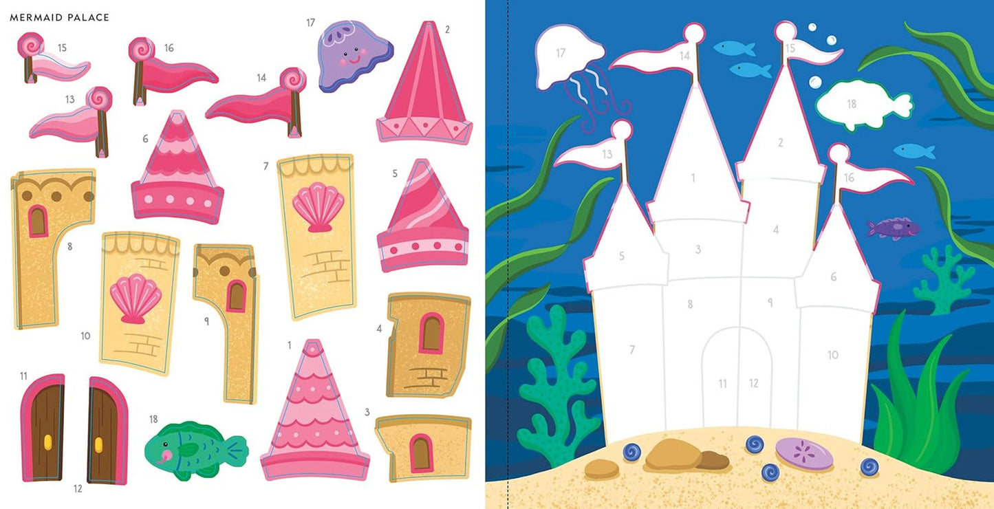 My First Color-By-Sticker - Mermaids & More