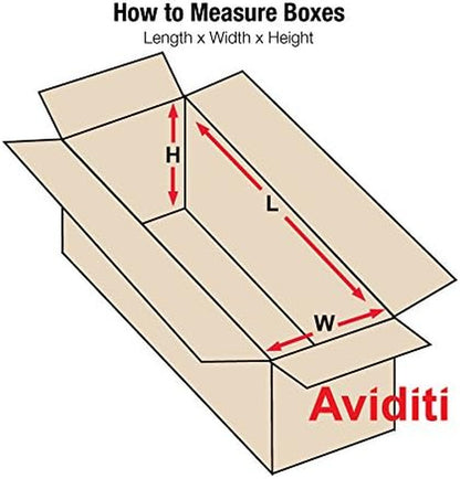 9X4X4 Long Corrugated Boxes, Long, 9L X 4W X 4H, Pack of 25 | Shipping, Packagin