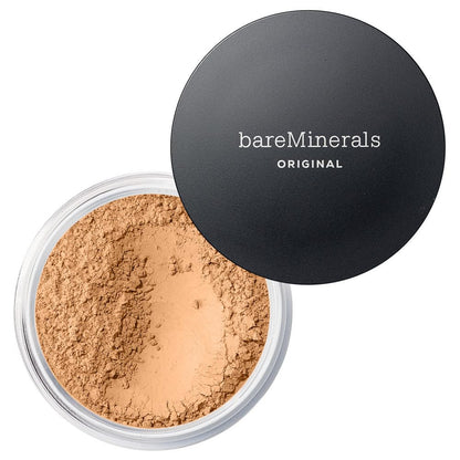 Original Loose Powder Foundation SPF 15, Clean Mineral Powder Face Makeup, Sheer