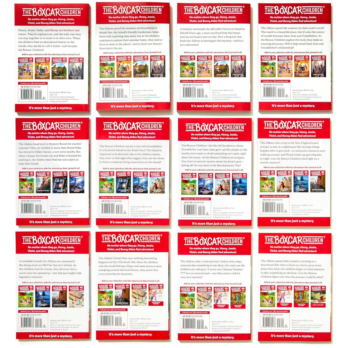 The Boxcar Children Bookshelf (The Boxcar Children Mysteries, Books 1-12)