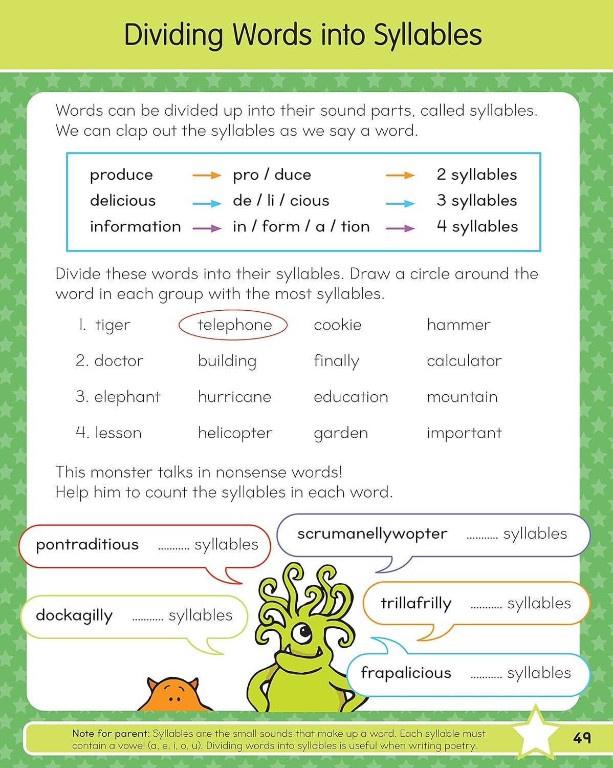 3Rd Grade BIG Workbook All Subjects for Kids 8 - 9 Includes 220+ Activities, Spe