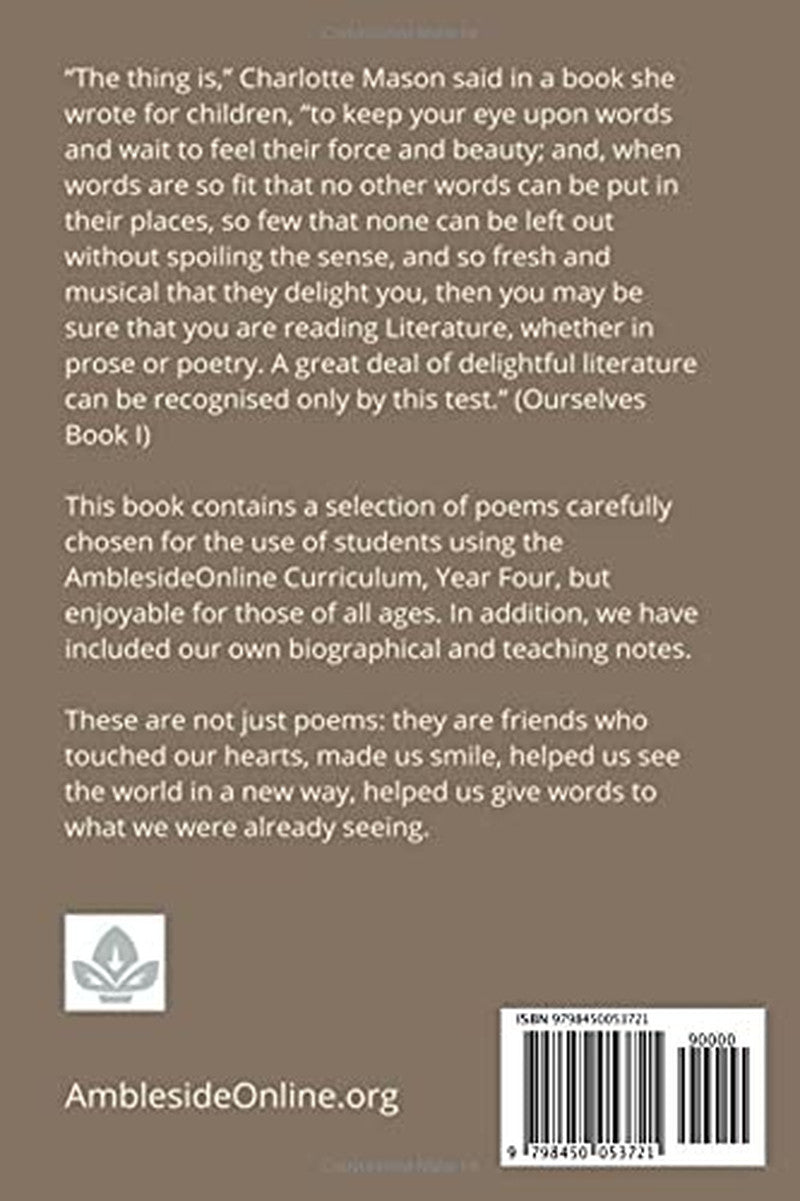 Amblesideonline Poetry Anthology Volume Four: Alfred, Lord Tennyson, Emily Dicki