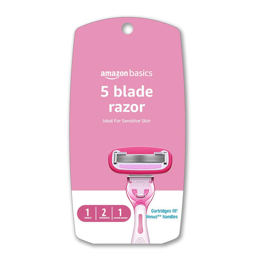 Women'S 5 Blade FITS Razor for Women, FITS  FITS Handle and Venus Handles, Inclu