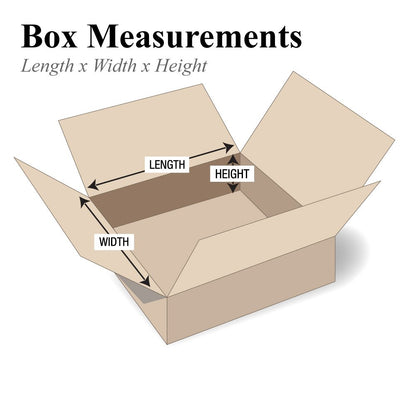 11 X 8 X 4 Corrugated Cardboard Boxes, Flat 11"L X 8"W X 4"H, Pack of 25 | Shipp
