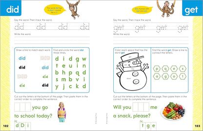 My Sight Words Workbook: 101 High-Frequency Words plus Games & Activities! (My W