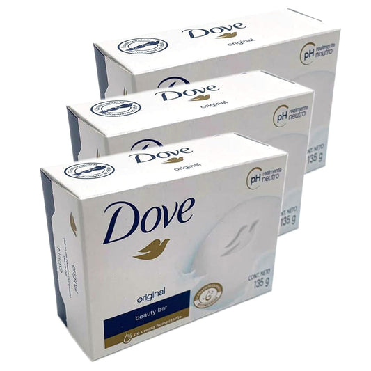 White Moisturizing Cream Beauty Bar  3.75 Oz Soap(3 Pack)