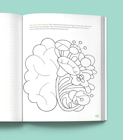Anxiety Relief Activity Book: 50 Therapist-Designed Art Prompts for Anxiety