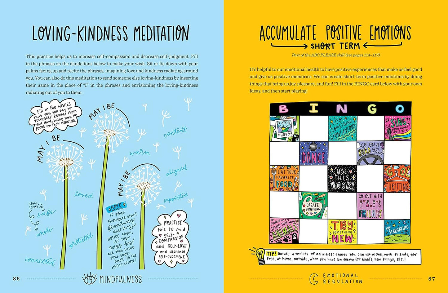 The Big Feelings Survival Guide: a Creative Workbook for Mental Health (74 DBT a