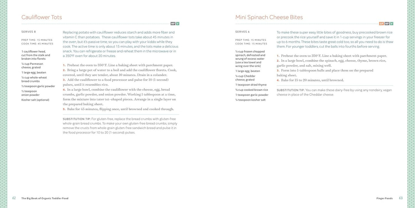 The Big Book of Organic Toddler Food: a Quick and Easy Cookbook to Feed the Whol