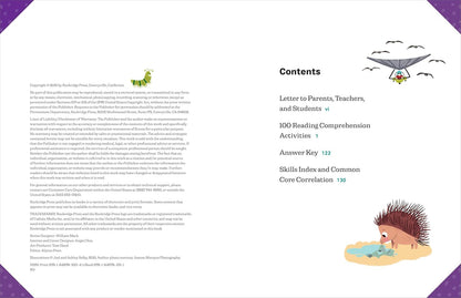 The Big Book of Reading Comprehension Activities, Grade 4: 100 Activities for Af