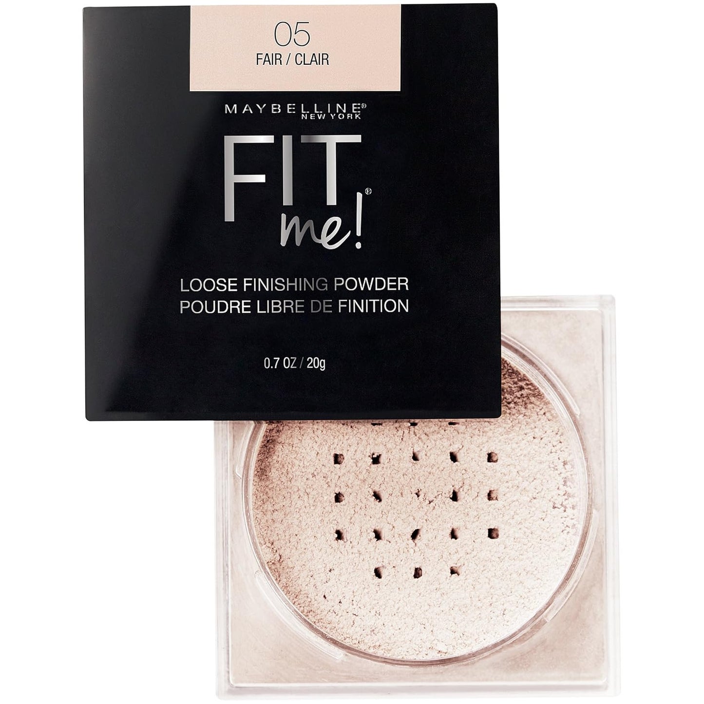 New York Fit Me Loose Finishing Powder, Fair, 0.7 Ounce