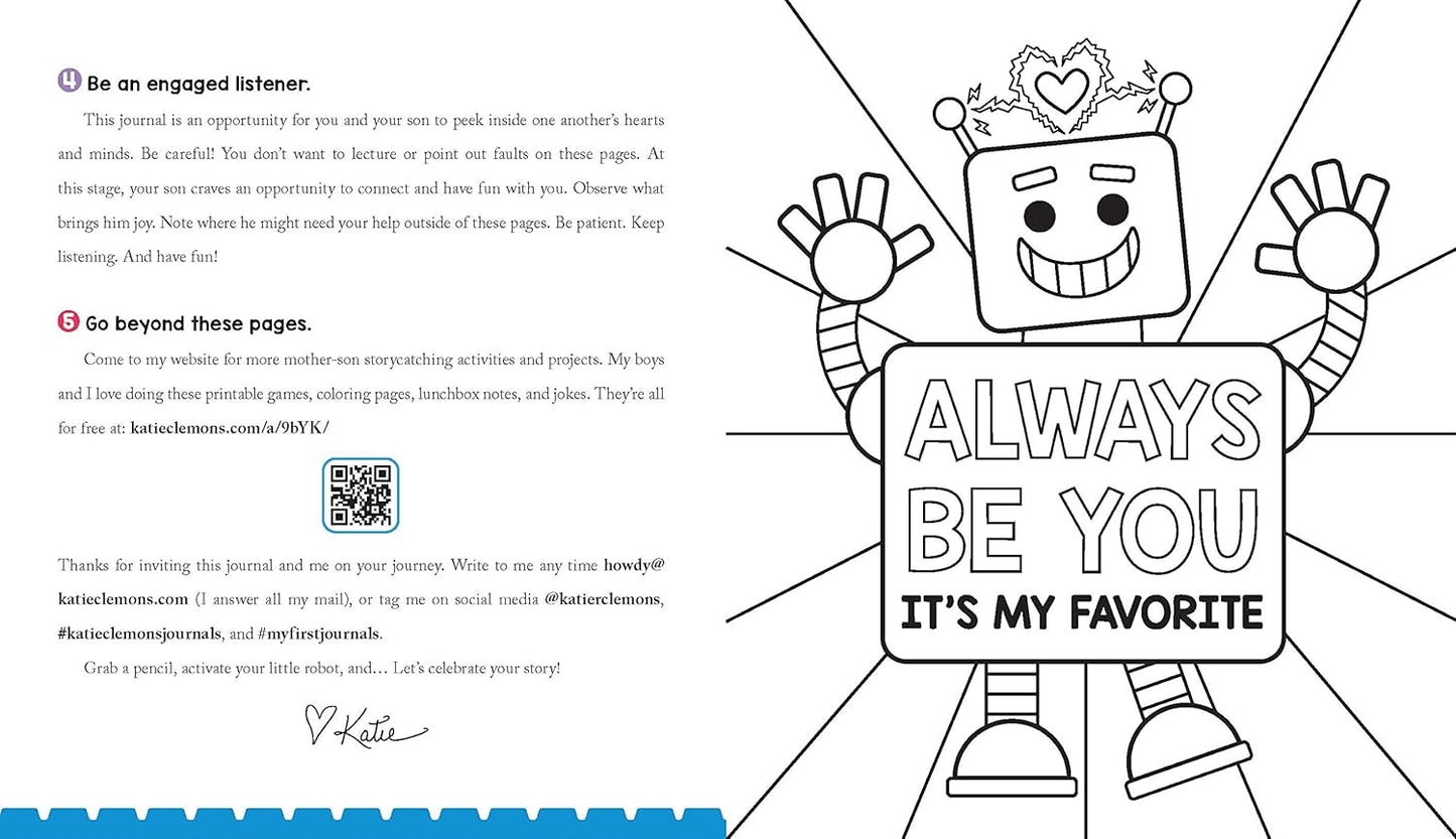 My First Mom and Son Journal: an Activity Book for Boys and Moms Together