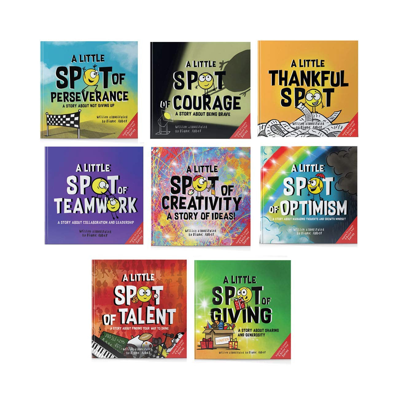 A Little SPOT of Life Skills 8 Book Box Set (Books 17-24: Courage, Perseverance,