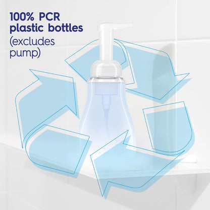 Antibacterial Foaming Hand Wash, Spring Water, 7.5 Fl Oz (Pack of 6)