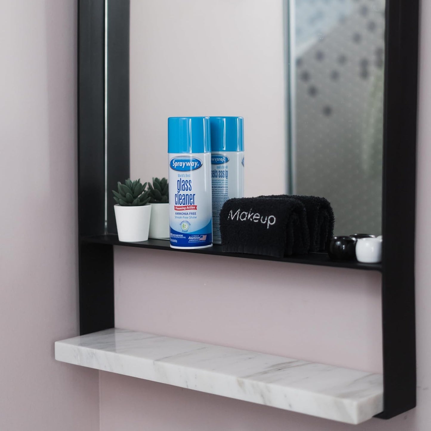 Ammonia-Free Glass Cleaner, Foaming Action - Streakless Shine, 15 Ounce (Pack of