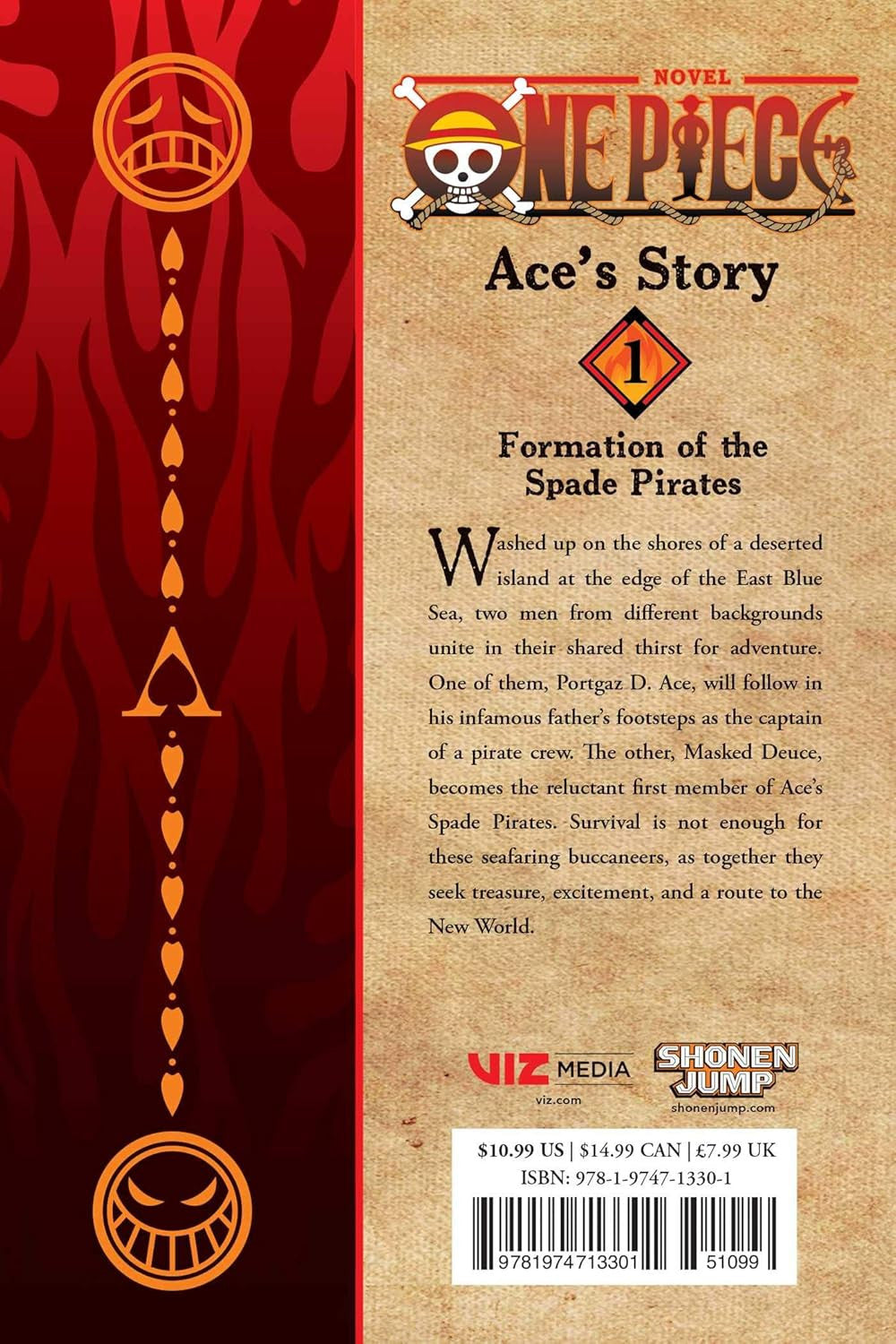 One Piece: Ace'S Story, Vol. 1 (One Piece Novels)
