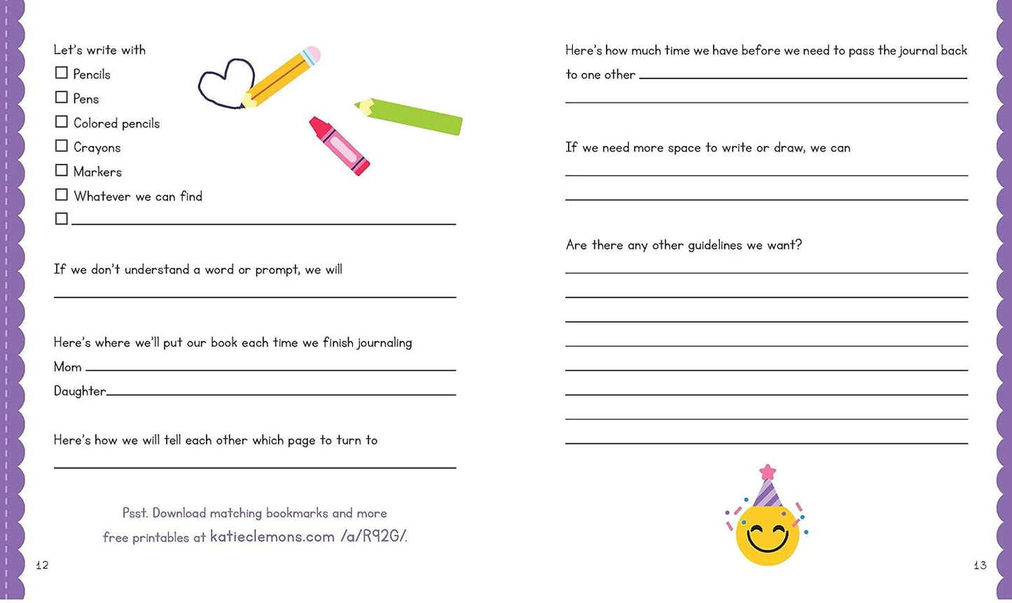 My First Mom and Daughter Journal: an Activity Book for Girls and Moms Together