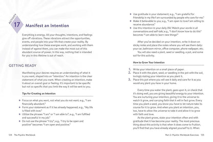 The Psychic Workbook: a Beginner'S Guide to Activities and Exercises to Unlock Y