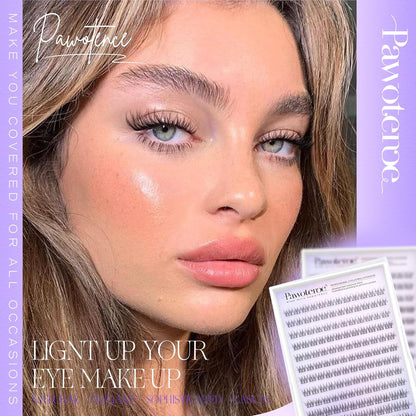 Natural Lash Clusters Wispy Cluster Eyelash Extensions 144Pcs Eyelash Clusters 9