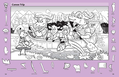 Travel Puzzles: Kids Travel Activity Book with over 100 Hidden Picture Puzzles,