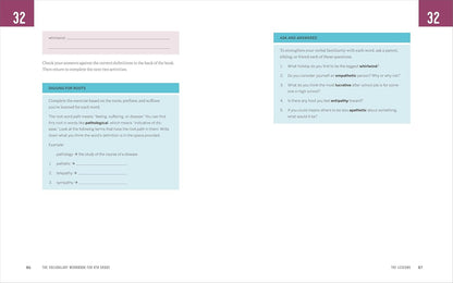 The Vocabulary Workbook for 8Th Grade: Weekly Activities to Boost Your Word Powe