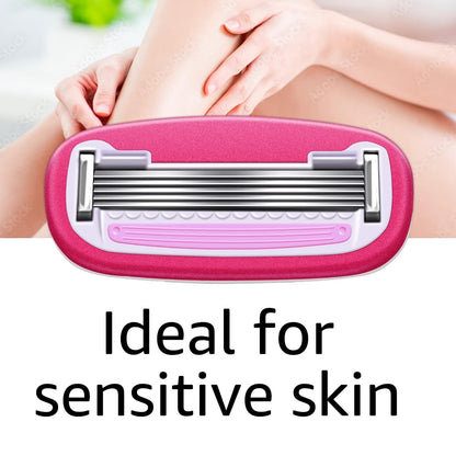 Women'S 5 Blade FITS Razor for Women, FITS  Handle and Venus Handles, Includes 1