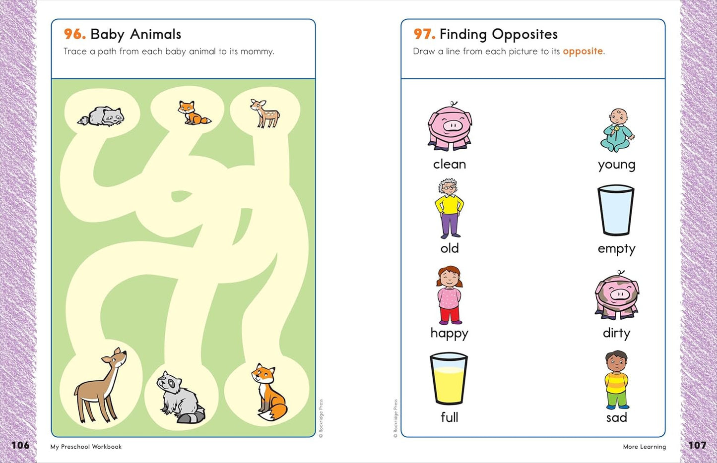 My Preschool Workbook: 101 Games & Activities That Prepare Your Child for School