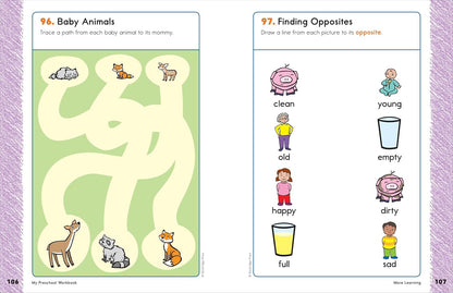 My Preschool Workbook: 101 Games & Activities That Prepare Your Child for School