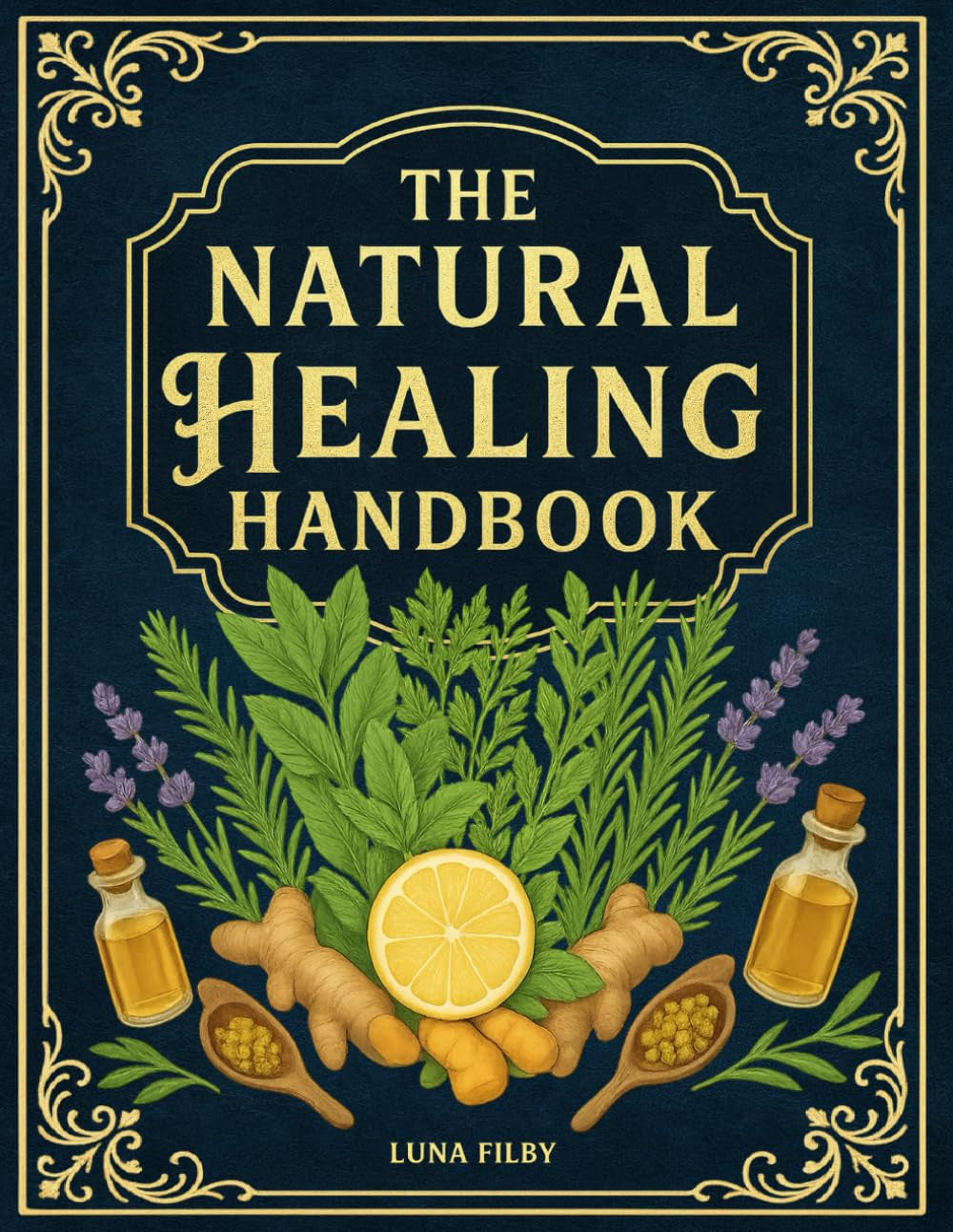 The Natural Healing Handbook: Powerful Natural Remedies to Relieve Pain, Improve
