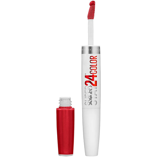Super Stay 24, 2-Step Liquid Lipstick Makeup, Long Lasting Highly Pigmented Colo