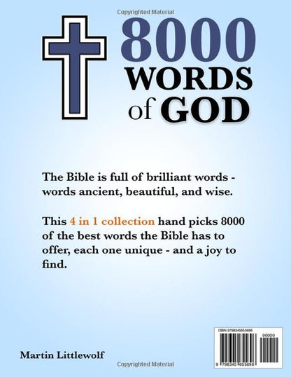 The Complete Bible Word Search for Adults (Large Print) - 4 Books in 1 Collectio