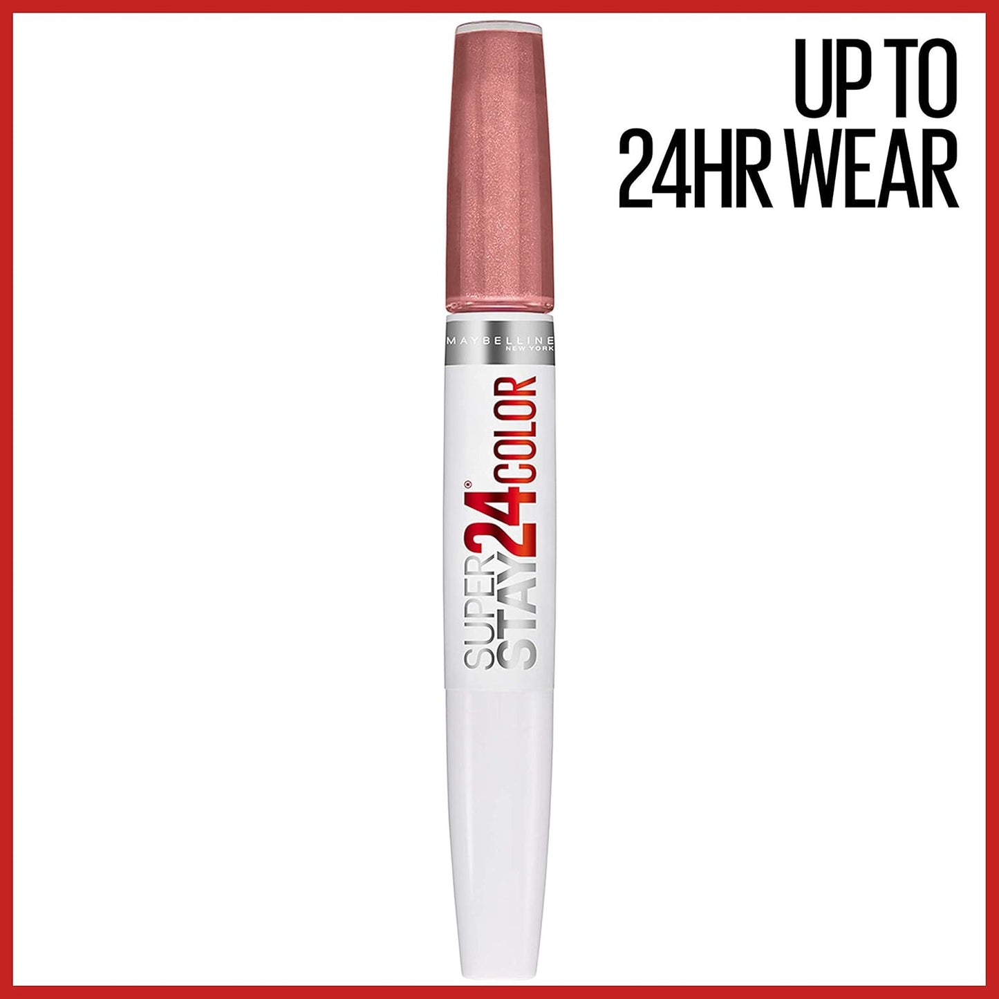 Super Stay 24, 2-Step Liquid Lipstick Makeup, Long Lasting Highly Pigmented Colo