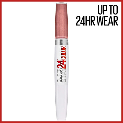 Super Stay 24, 2-Step Liquid Lipstick Makeup, Long Lasting Highly Pigmented Colo
