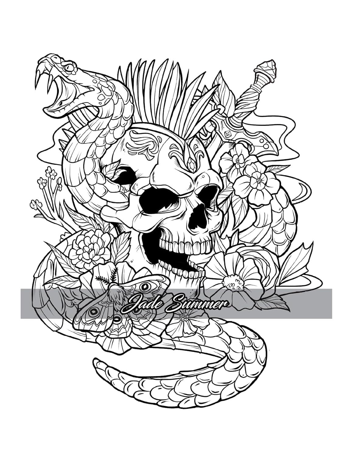 100 Tattoos: Tattoo Coloring Book for Adults with Incredible Designs of Animals,