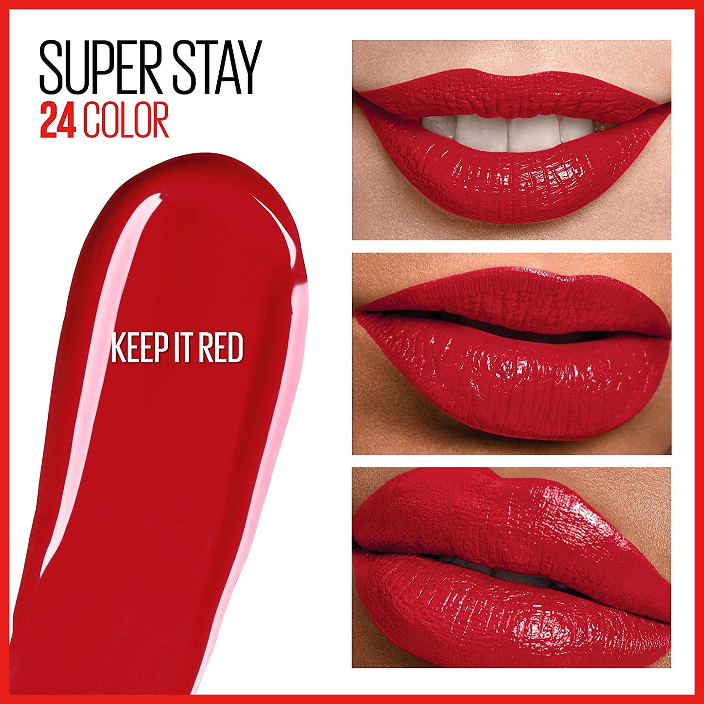 Super Stay 24, 2-Step Liquid Lipstick Makeup, Long Lasting Highly Pigmented Colo