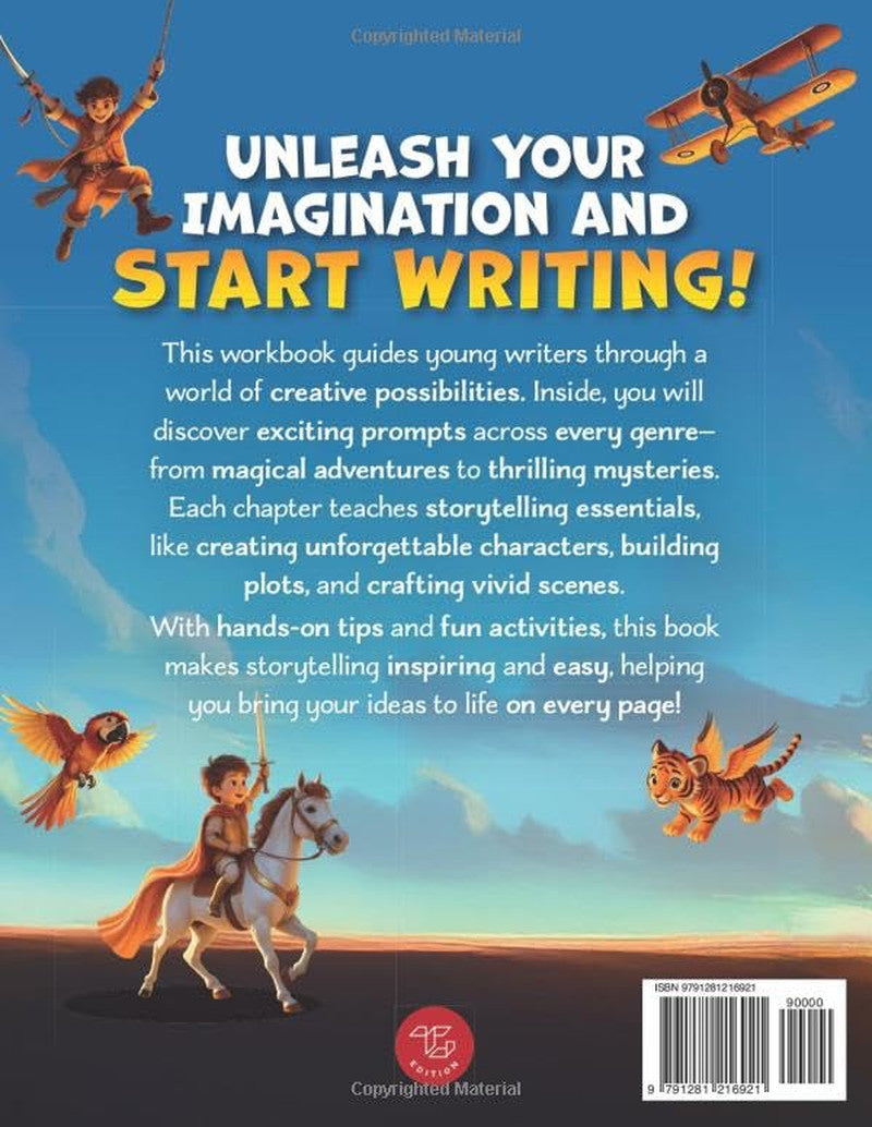 The All-In-One Writing Prompt Workbook for Kids Ages 8-12: an Inspiring Workbook