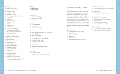 The Complete Anti-Inflammatory Diet for Beginners: a No-Stress Meal Plan with Ea