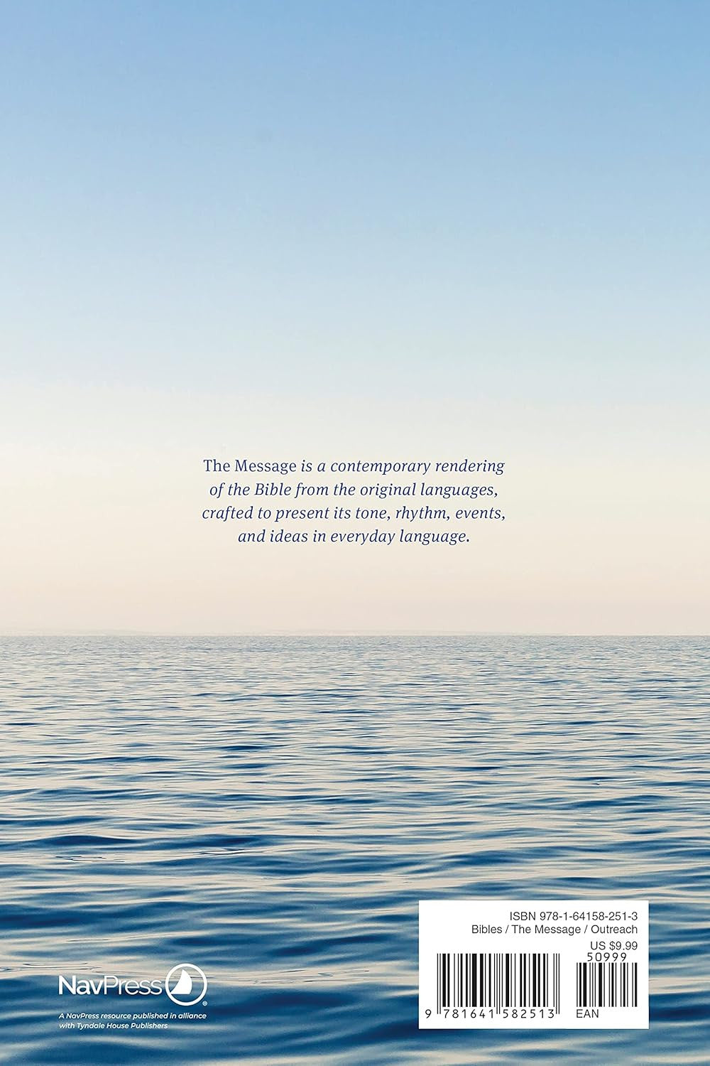 The Message Outreach Edition, Large Print (Softcover): the Bible in Contemporary