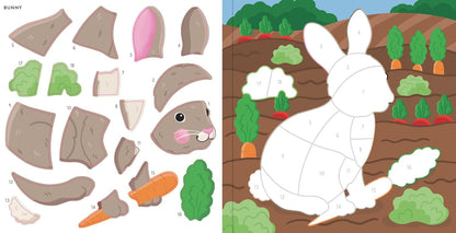 My First Color-By-Sticker - Furry Friends