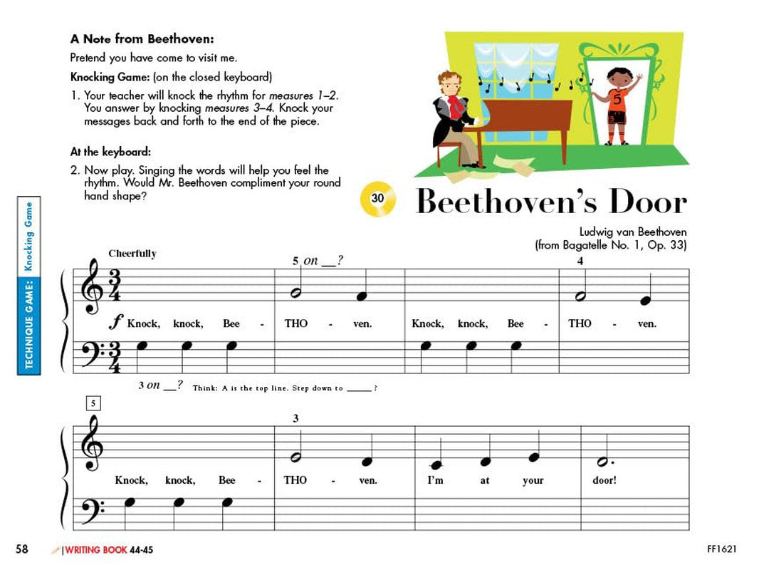 My First Piano Adventure®, Lesson Book B