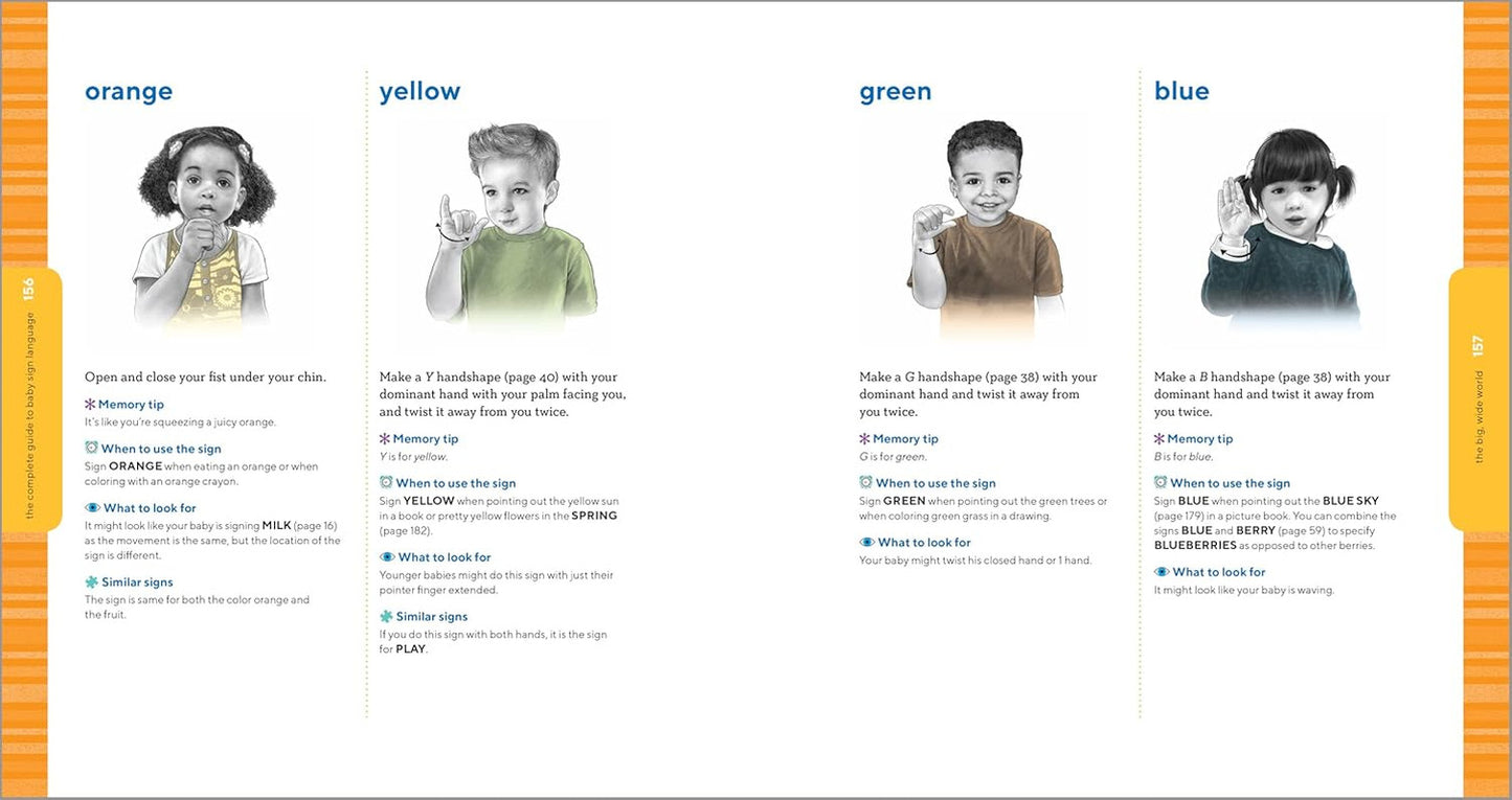 The Complete Guide to Baby Sign Language: 200+ Signs for You and Baby to Learn T