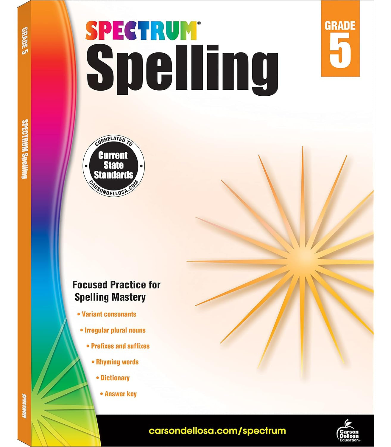Spectrum Spelling Workbook Grade 5, Ages 10 to 11, 5Th Grade Spelling Workbooks,