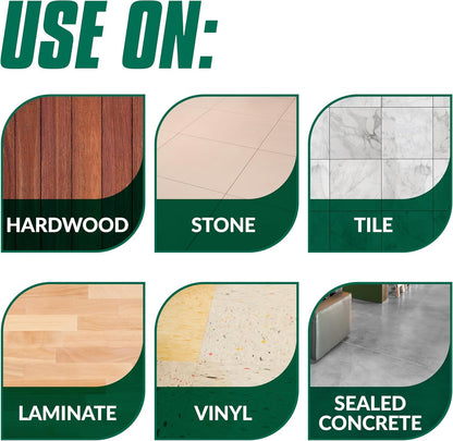Multi-Surface Floor Care - Cleans Hardwood, Vinyl, Laminate, Tile, Concrete and