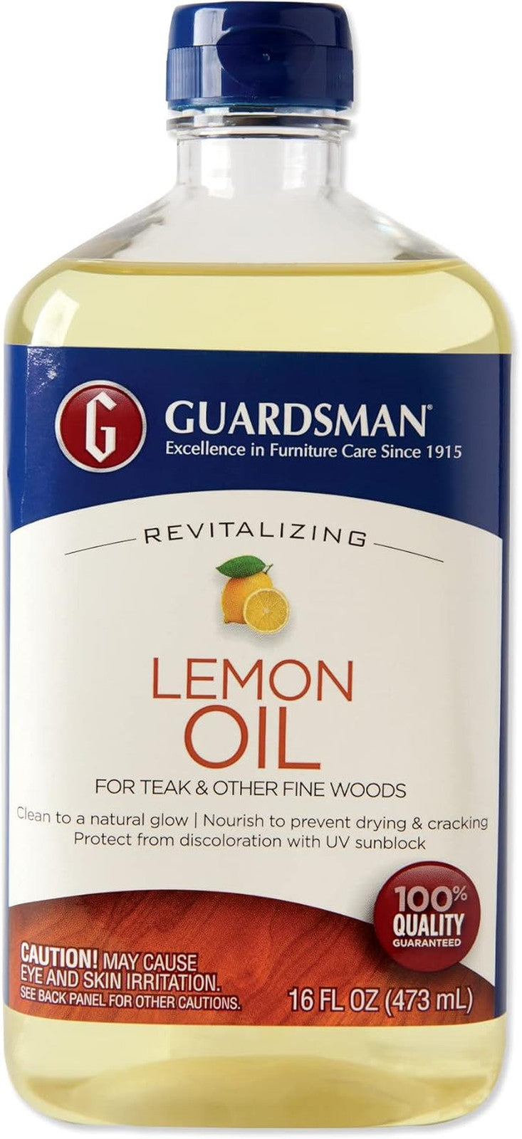 Revitalizing Lemon Oil | Teak Oil Protects and Cleans Outdoor and Indoor Wood Fu